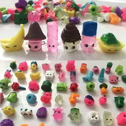 100 шт./партия kawaii красочные shopkin Squeeze toy squishy TPR снятие стресса моделирование животных мягкие для сжатия игрушка микс оптовая продажа