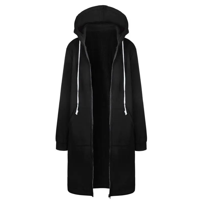Women Autumn Winter Hoodie Zipper Long Sweatshirt Women Casual Loose Oversized Tops Women Hoodies Plus Size S-5XL Women Autumn Winter Hoodie Zipper Long Sweatshirt Women Casual Loose Oversized Tops Women Hoodies Plus Size S-5XL