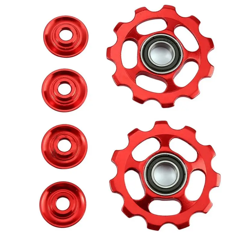 2 قطعة 11 T خفيفة MTB دراجة من سبيكة الألومنيوم تحمل عجلة شدادة الخلفية Derailleur البكرات مكبر صوت لاسلكي بالبلوتوث أجزاء 2 قطعة 11 T خفيفة MTB دراجة من سبيكة الألومنيوم تحمل عجلة شدادة الخلفية Derailleur البكرات مكبر صوت لاسلكي بالبلوتوث أجزاء