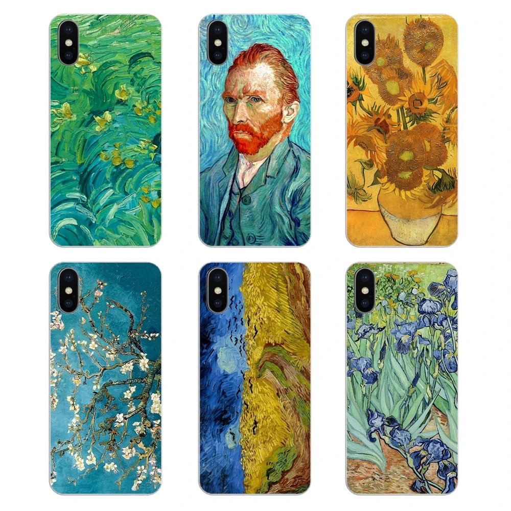 Soft Bag Case For Xiaomi Mi6 Mi 6 A1 Max Mix 2 5X 6X Redmi Note 5 5A 4X 4A A4 4 3 Plus Pro classic Vintage Van Gogh Art Painting |