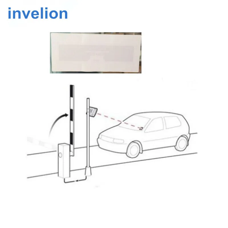 

1000pcs/lot access control parking vehicle passive writable rfid tag long range epc class 1 gen 2 car uhf rfid windshield label