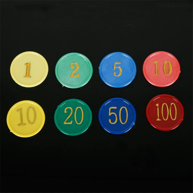 160ピース高品質プラスチックポーカーチップで4ゴールデン大数字印刷ゲームトークンポーカーチップ用品送料無料 Plastic Poker Chips Poker Chipspoker Chips Free Shipping Aliexpress