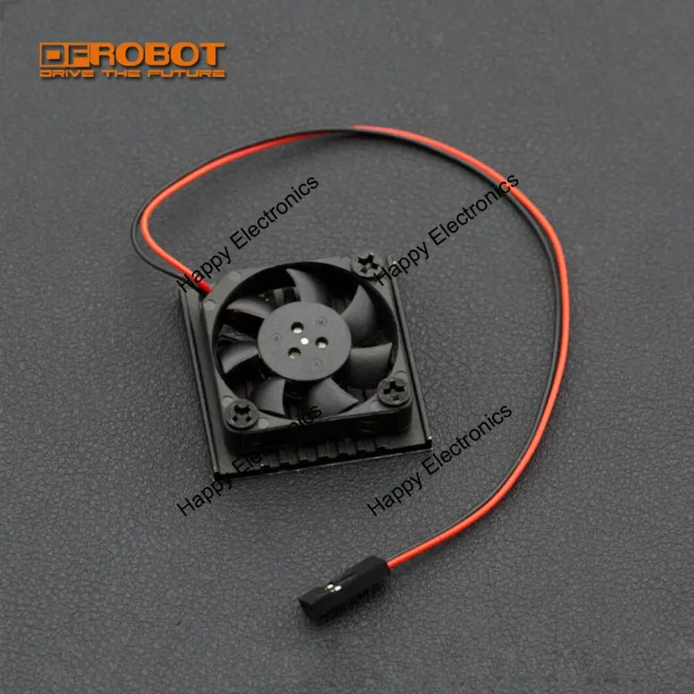 Оригинальный алюминиевый охлаждающий вентилятор DFRobot с радиатором 5 В 7500 А об/мин
