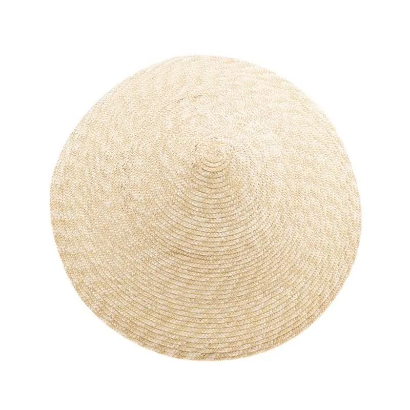 

Large Brim Conical Natural Color Bamboo Rain Straw Sun Hat Female Women Funny Cylindrical Steeple-Crown Cap
