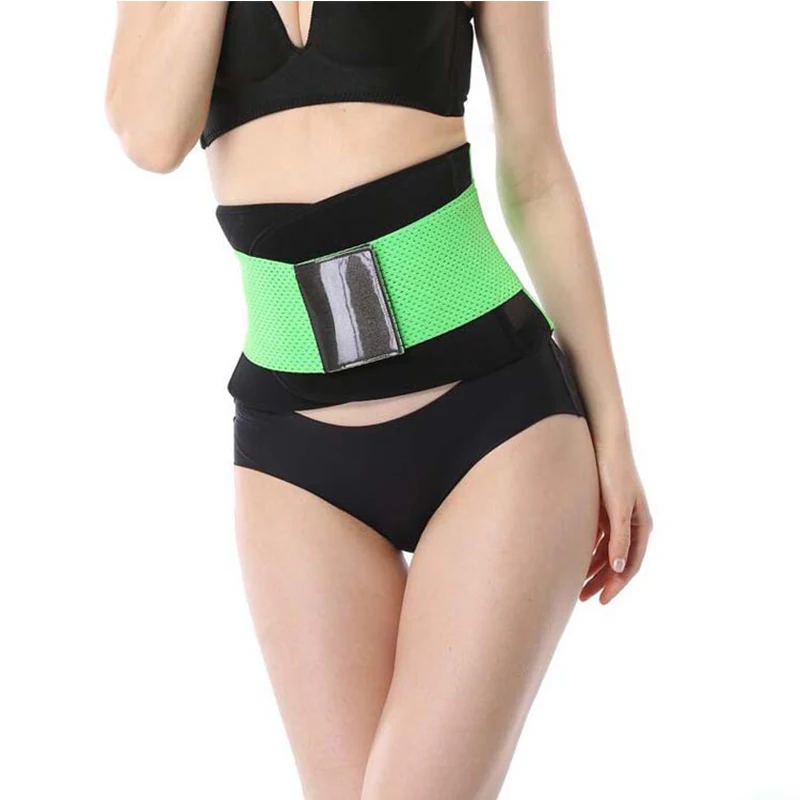 Фитнес спортивные упражнения Поясничные пояса Давление Belly Protector Shaper тонкий регулируемый ремень обучение работе пояс для Для женщин