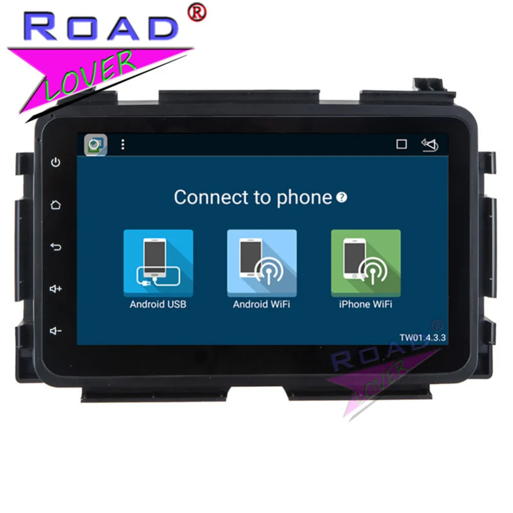 Clearance Roadlover Android 8.1 Car Media Center Player Autoradio For Honda Vezel 2015 Stereo GPS Navigation Magnitol Two Din Video NO DVD 5