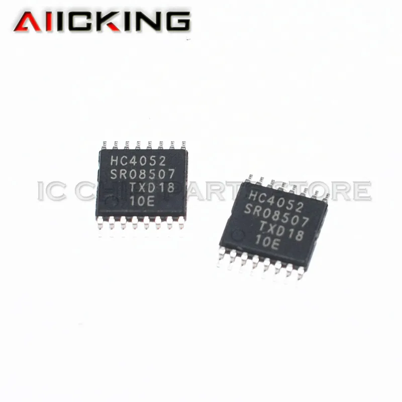 

10/PCS 74HC4052PW 74HC4052 HC4052 TSSOP16 Logic chip Integrated IC Chip New original