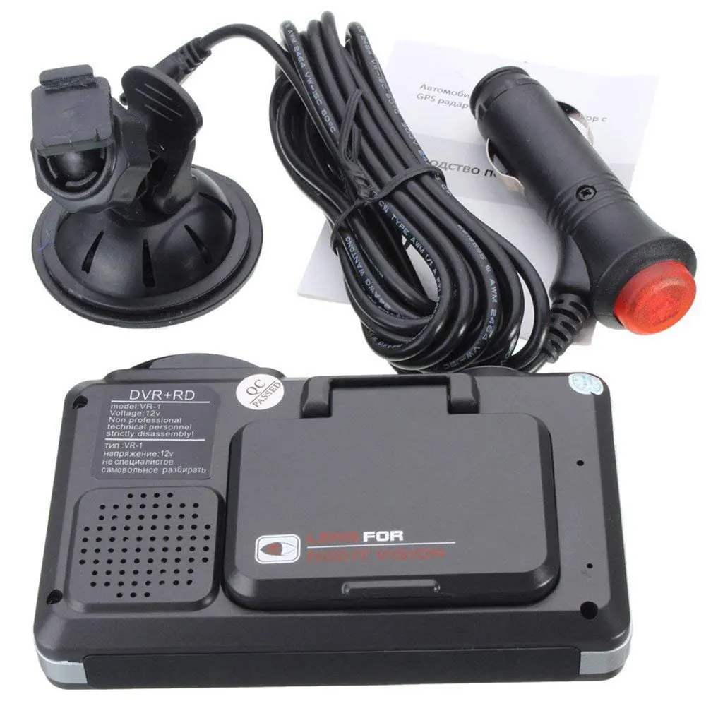  2 In1 Auto DVR Radar Dash Cam Laser Video Geschwindigkeit Detektor/GPS Auto Kamera Rekord