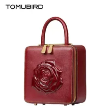 TOMUBIRD, новинка, улучшенная кожа, модная сумка в коробке, дизайнерская, известный бренд, женские сумки, натуральная кожа, сумки через плечо
