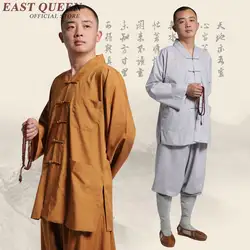 Буддийский монах халаты Шаолинь буддийский монах одежда Китайский традиционный буддийский монах костюм kk1749 h