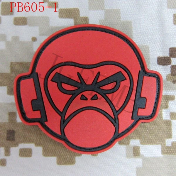 Печать команда тактическая обезьяна военный тактический боевой дух 3D ПВХ патч значки