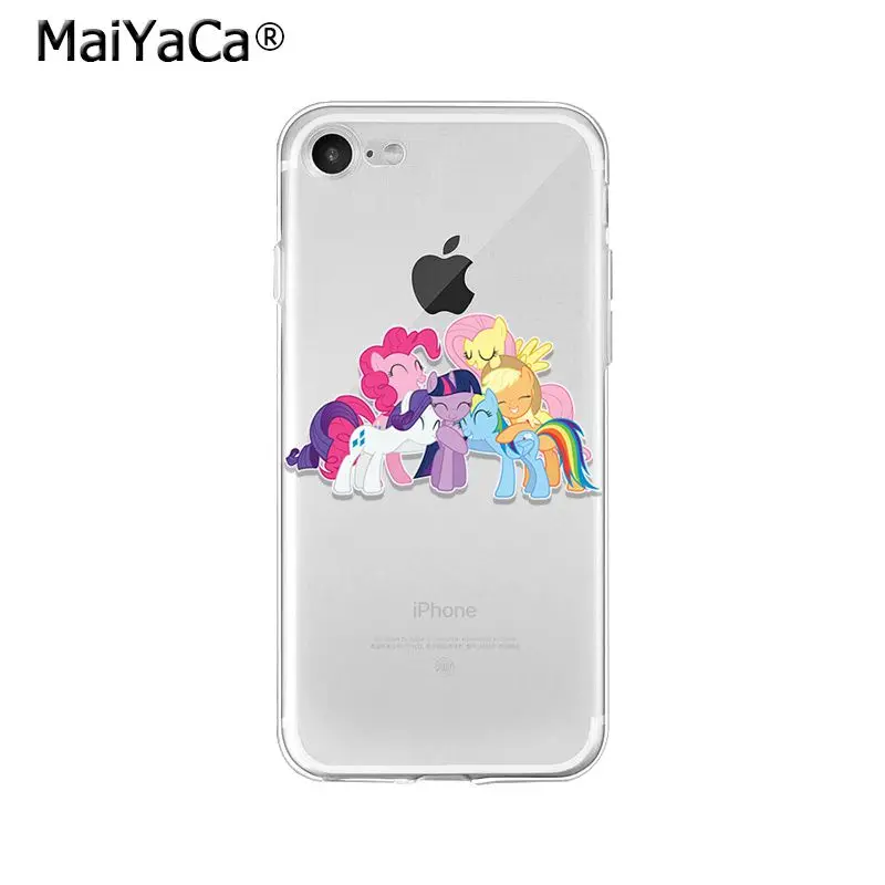 MaiYaCa My Little Pony ТПУ Мягкие аксессуары для телефонов чехол для телефона для Apple iPhone 8 7 6 6S Plus X XS MAX 5 5S SE XR мобильные телефоны - Цвет: A11