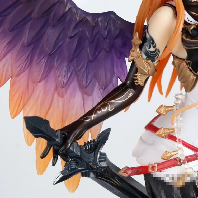 Raiva de Bahamut Kotobukiya Anime Jogo Anjo Escuro Olivia 1 - 8 Escala Pré-pintado Pvc Figura Modelo Brinquedos 8 Figuras de ação