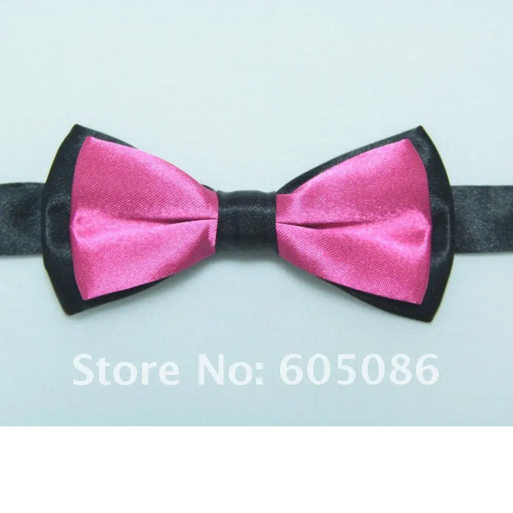 HOOYI new boy's polyester bow ties kids' bowtie Turquoise blue necktie butterfly