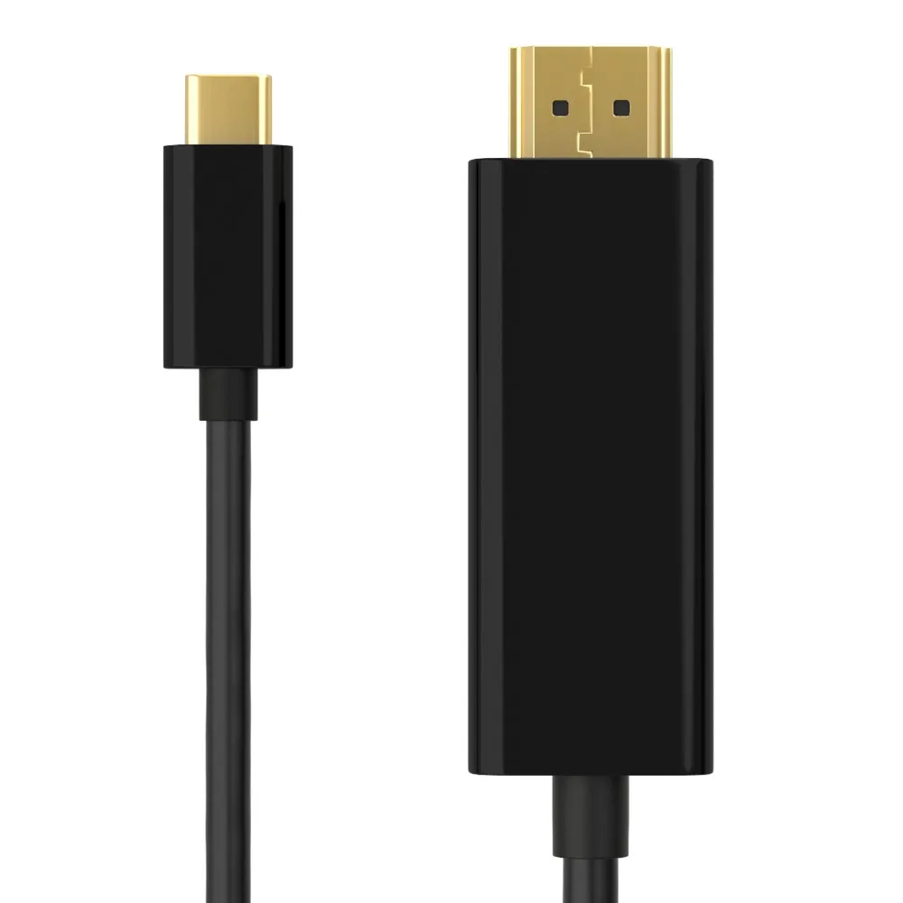 SAMZHE USB 3,1 USB C к HDMI кабель type C к HDMI конвертер 4K 30Hz UHD внешняя Видео Графика Удлинительный кабель/адаптер 1,2 m