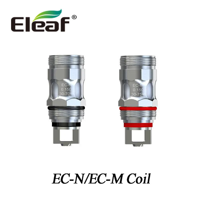 5 шт./лот оригинальный Eleaf EC N и M сетки катушки 0.15ohm Замена головы Fit iJust ECM танк