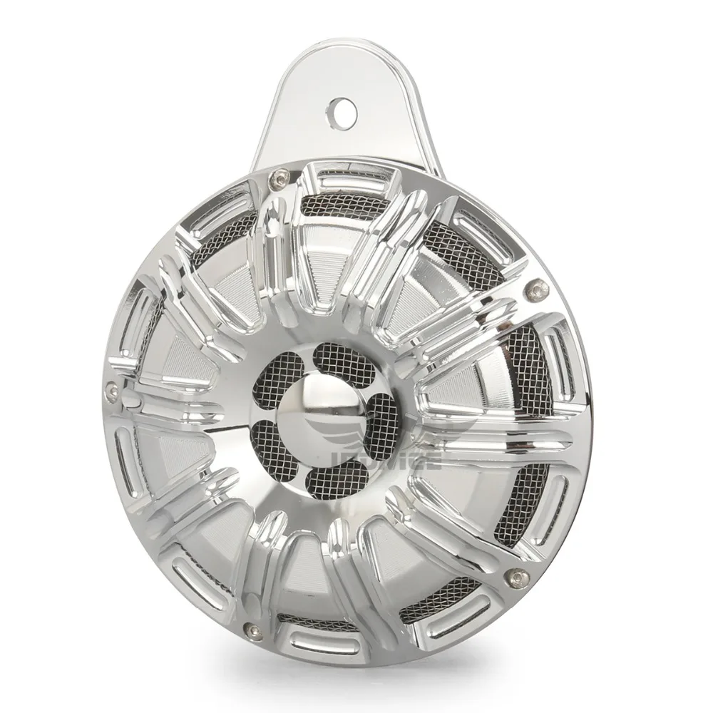 Cnc 10 Gague Horn Cover Touring Horn Cover For Harley Big Twin Horn For