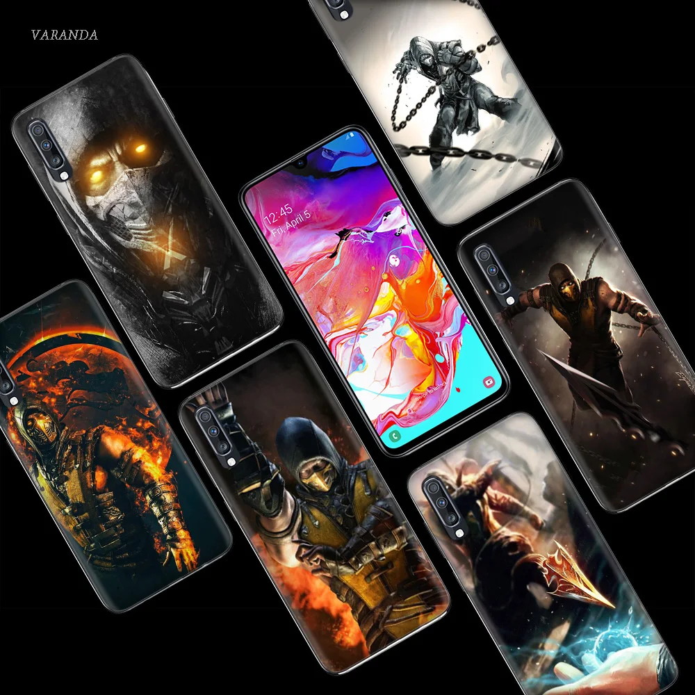 

Scorpion Mortal Kombat Case for Samsung Galaxy A50 A70 A80 A60 A40 A30 A20 A10 M40 M30 M20 M10 A6 A8 Plus 2018 TPU Phone Bags