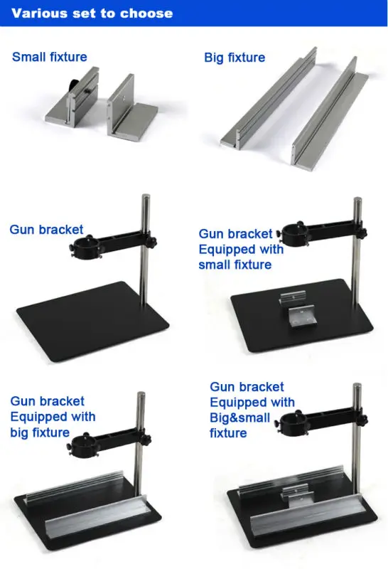 YIHUA-628 горячий воздушный пистолет паяльная и ремонтная станция, пневматический пистолет кронштейн и монтажная плата фиксирующий кронштейн