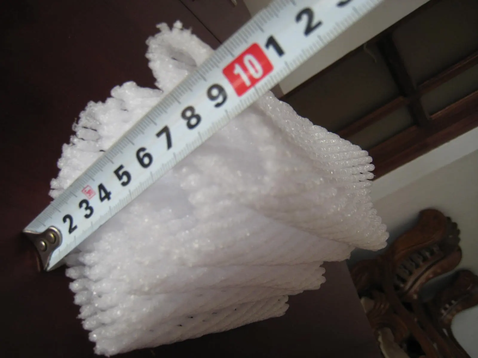 4320PCS 7 15 W WHITE EPE FOAM MESH,FOAM SLEEVE NET,PAPAYA PACKING