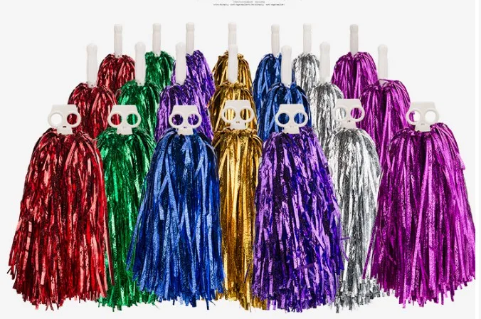 2 قطع المعادن التشجيع بوم بومس 50 جرام/100 جرام مقبض و اليد مشبك