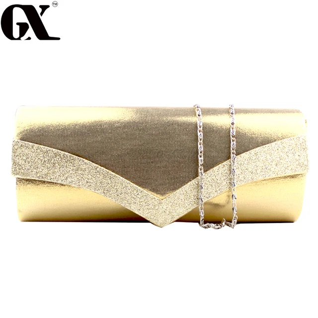 Gx 2017 Fashion Solid Women S Clutch Bag Metallic Envelope Gx 2017 Fashion Solid Women S Clutch Bag Metallic Envelope Silver Evening Female