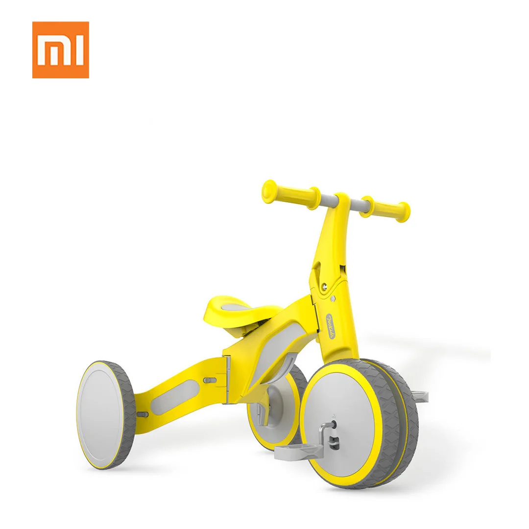 Xiaomi детский велосипед с доп. балансом Детские 2 колеса алюминиевые портативные трансформируемые скутеры трехколесный велосипед years лет мал...
