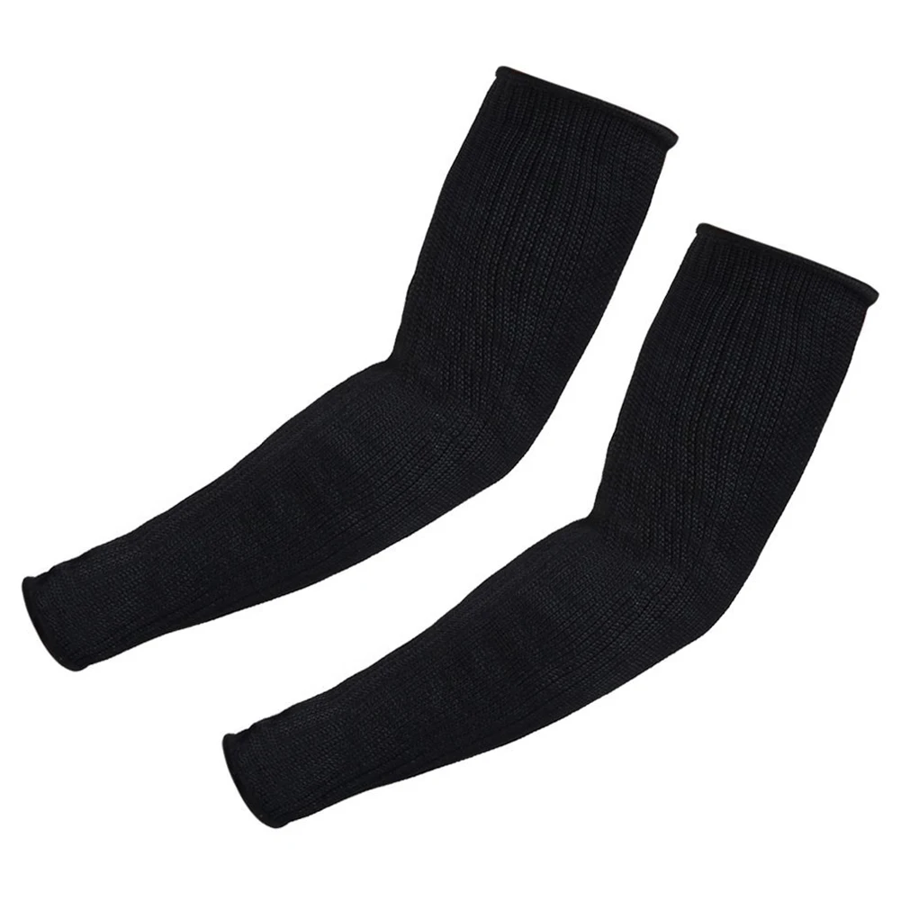 1 pair Arm Protection Sleeve Anti Cut Steel wire Gardening Butcher