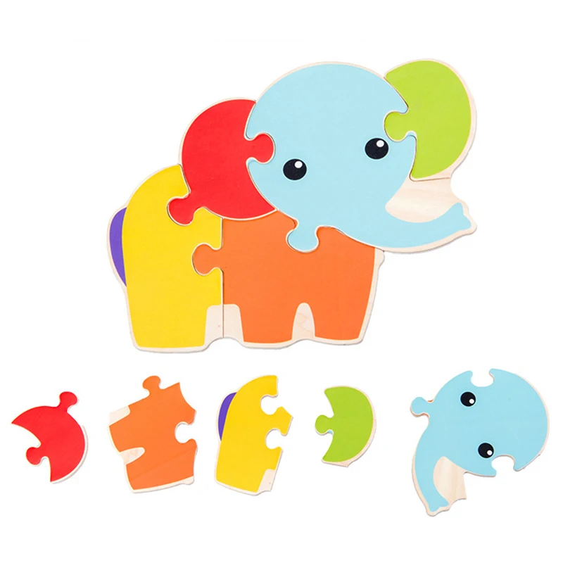 Montessori Toys Educational Wooden Materials Toys for Children Early Learning Kids Intelligence Match Puzzle Teaching Aids