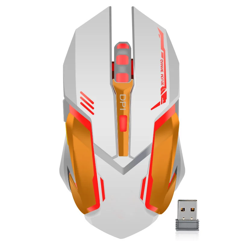 Игровая оптическая мышь USB беспроводная/Проводная компьютерная для ноутбука