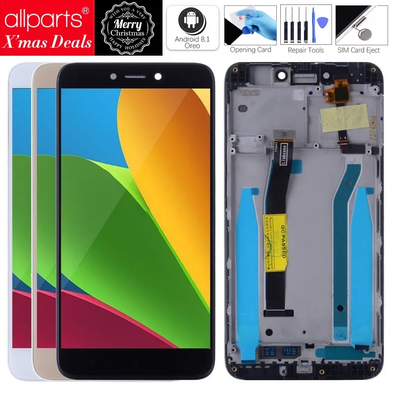 

10 Touches Original For XIAOMI Redmi 4X LCD Display Touch Screen Assembly with Frame Global Display For Redmi 4X LCD Pro #4
