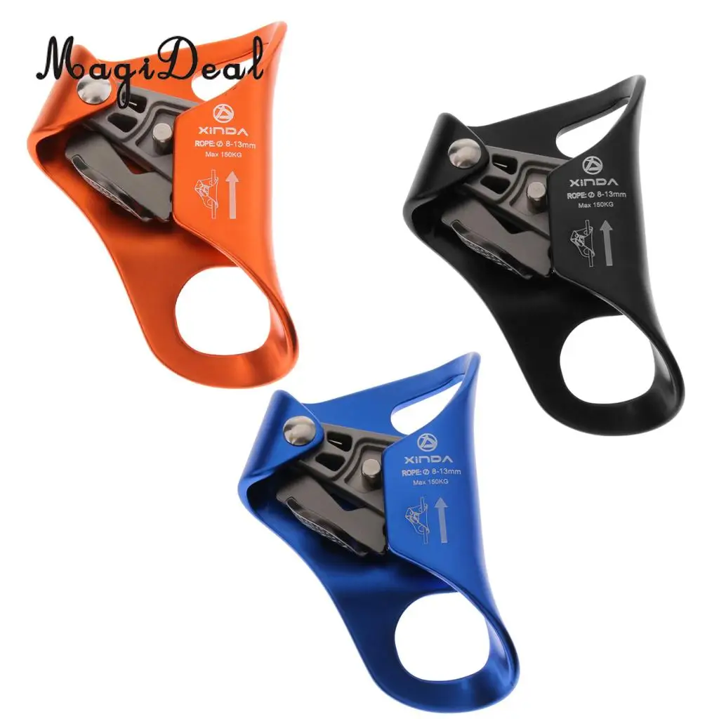 Chest Ascender Climbing Rescue Rappelling Arborist for 8-13mm Rope