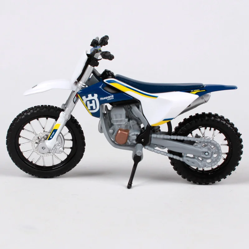 Maisto 1:18 Husqvarna FC 450 синий белый мотоцикл литье под давлением охлаждающая модель мотоцикла подарок мотоцикл для сбора 16909