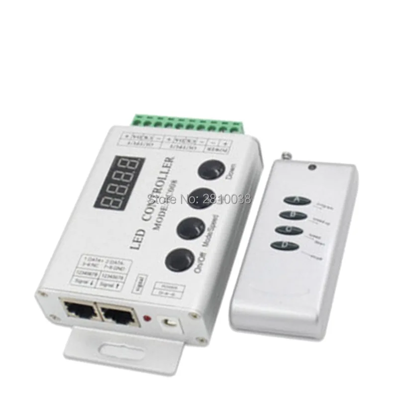 

2 pcs/lot Wireless magic color controller DC 12-24V led full color controller 133 effects led illusion-color controller