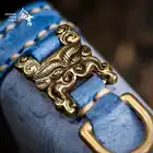 Модные роскошные мужские кошельки ручной работы, матовые, из натуральной кожи, повседневные, вертикальные модели, женские Кошельки и портмоне - 5