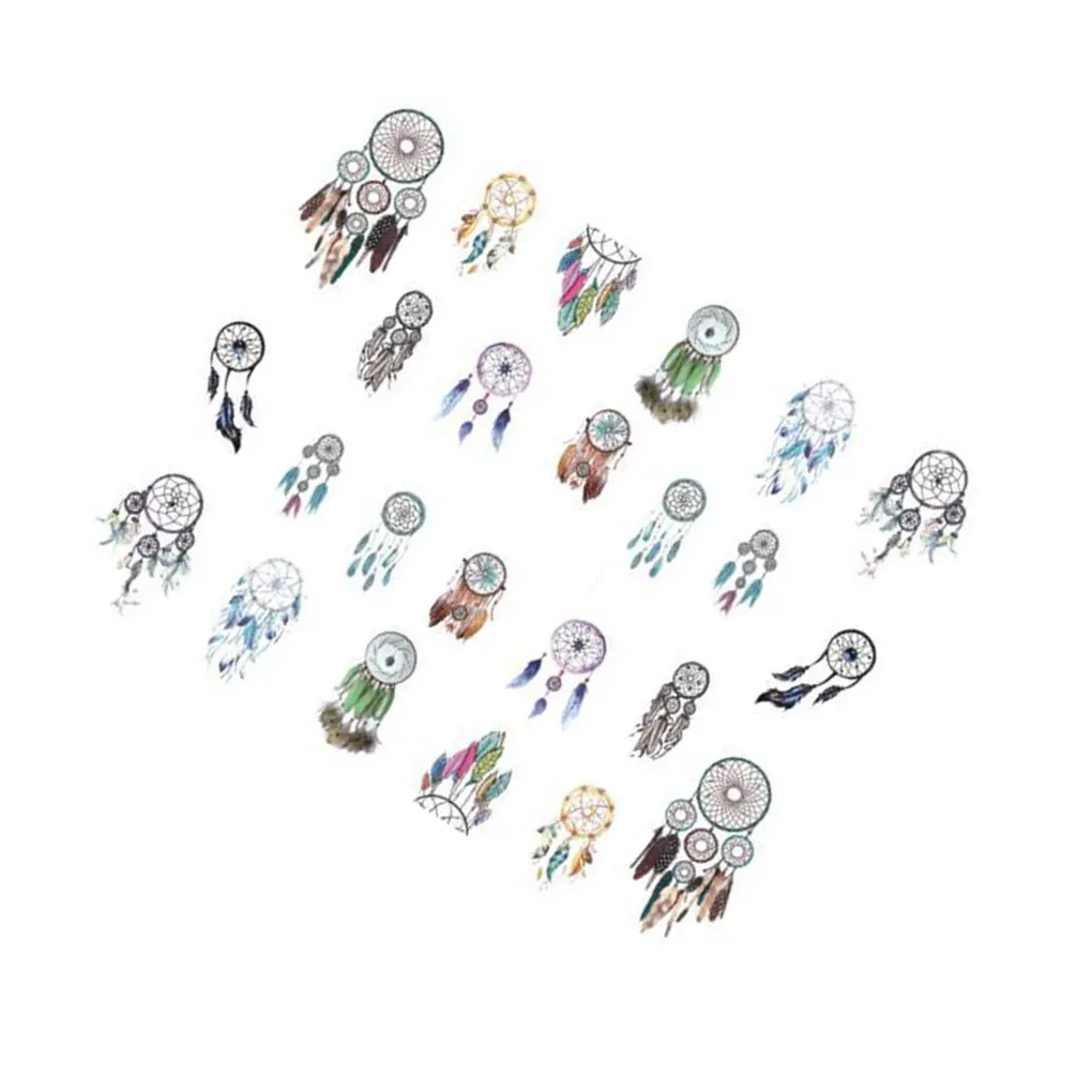 

2018 TOP Christmas Snowflakes Flowers Nail Decals Stickers Reindeer Socks Wraps Manicure DIY Dream Catcher Nail Decor