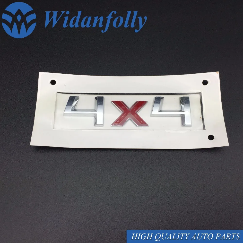 Widanfoully Red 4x4 для Y eti 2014 2015 2016 Задняя Крышка багажника наклейка с надписью алфавит