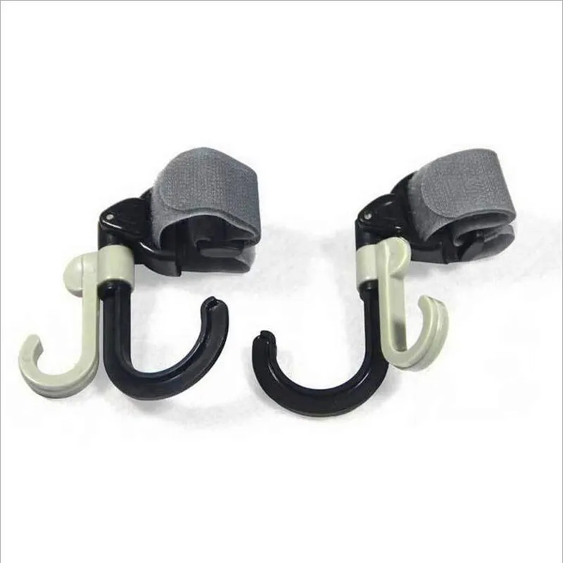 Plastic Baby font b Stroller b font Rotatable Hook Clips Bassinet Accessories Pram Hanger For Infant