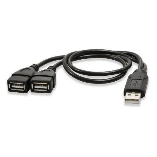 Универсальный Разветвитель USB 2 0 папа мама с двумя портами|port usb|usb hub2 port usb hub |