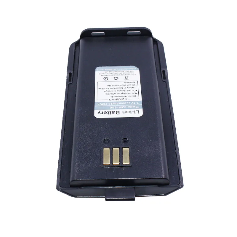 Оригинальный Baofeng DM 860 7 4 в 2200 мАч аккумулятор для dm цифровой рации Аналоговый dual