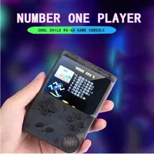 Coolbaby RS-6A портативная мини портативная игровая консоль подарок 8 бит 3,0 дюйма цветной ЖК-дисплей Детский Цветной игровой плеер встроенный 168 игр