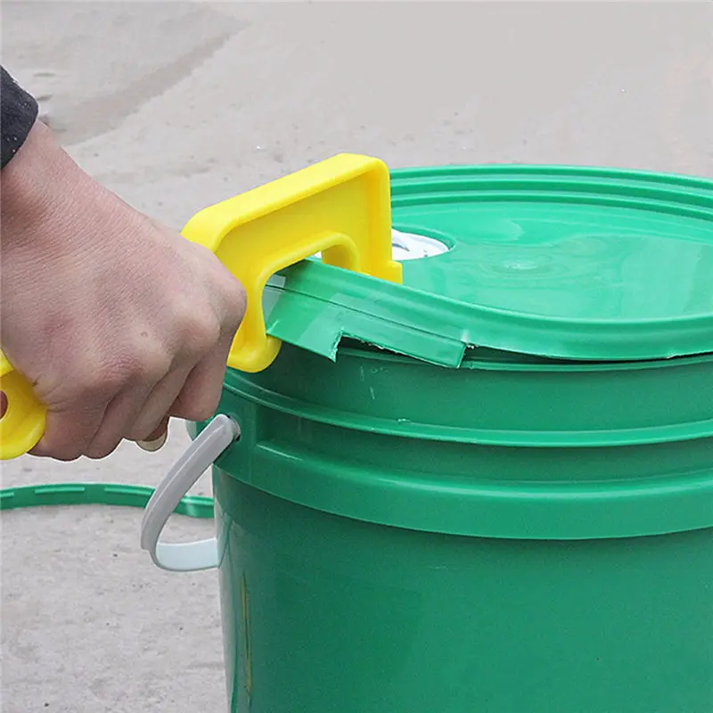 

High Quality ABS Plastic Gallon Bucket Pail Paint Barrel Lid Can Opener Opening Tool For Home Office Color Random