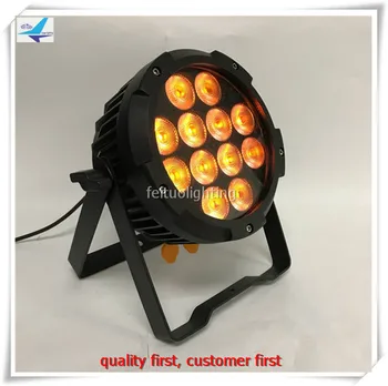 

12/lot waterproof Battery Led Par 12x12w RGBWA+UV 6 in 1 DMX Rechargeable Lithium Battery WiFi led par flat light