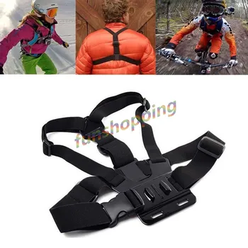 

Chest Belt Sport Action Camera Holder Strap Mount Adjustable for GoPro Go Pro HD hero 6 5 4 3 3+ 2 1SJ4000 Xiaomi Yi Accessories