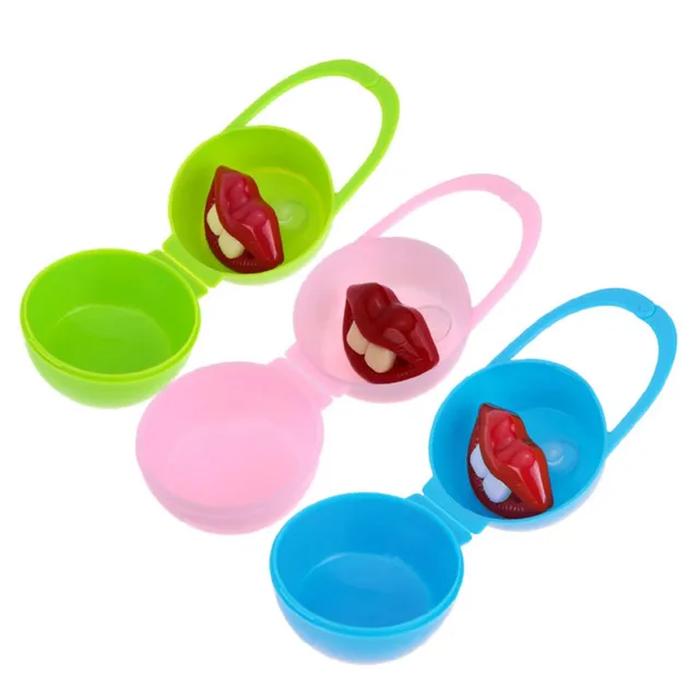 3 Colors Baby Pacifier Soother Container Travel Portable Case Gift Safe