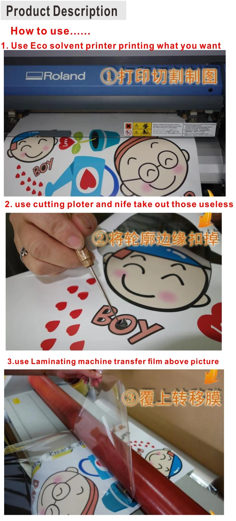 Part 1 use printable PU  instructions