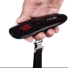 high – quality portable electronic scales Household Luggage Scale 50KG LCD environmentally friendly kitchen blue free shipping