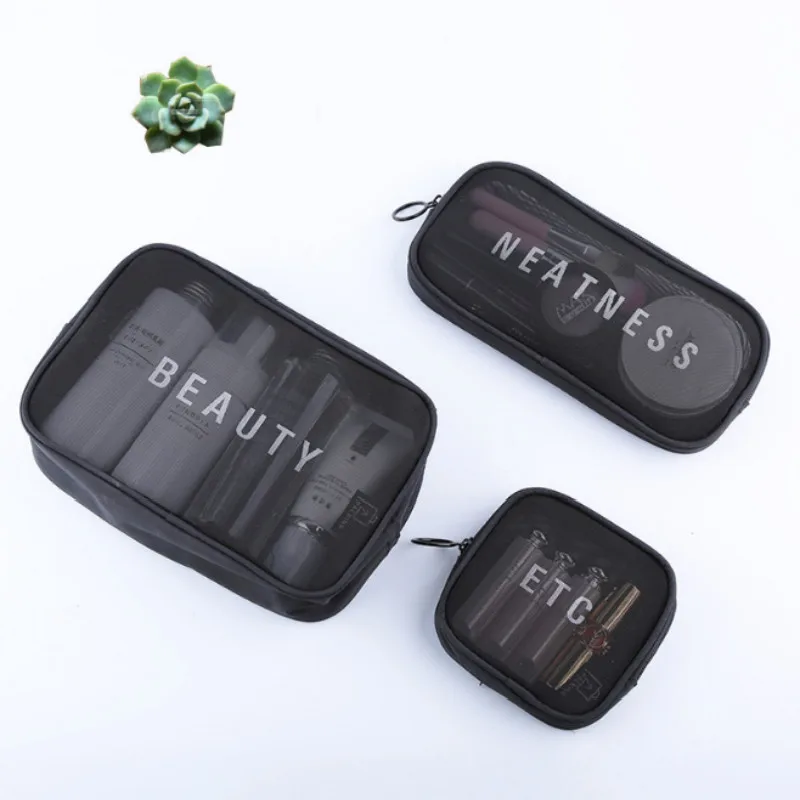 Buy Travel Small Large Cosmetic Bag Set Small Large