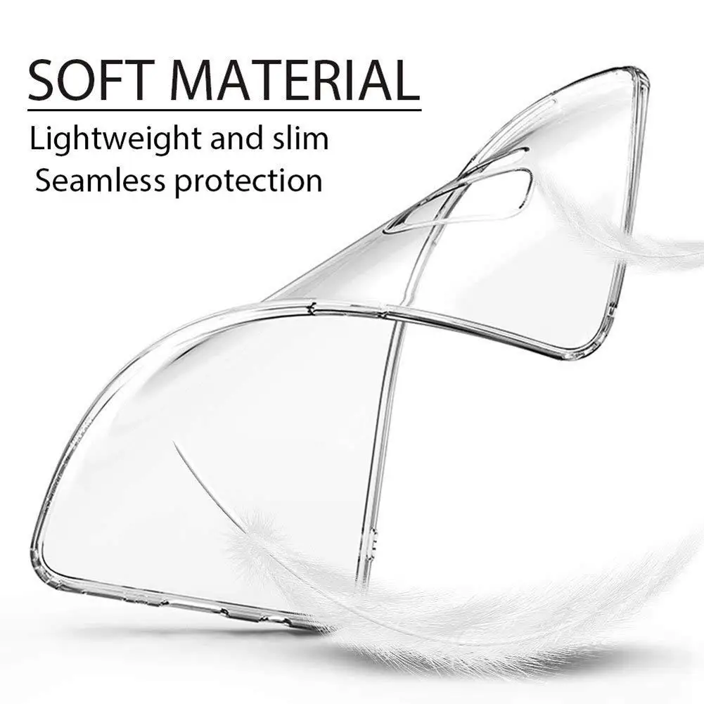 Capa de Silicone Transparente 360 à Prova de Choque Capa para Xiaomi Redmi Plus Proteção Traseira Macia Tpu Bolsas Transparentes Redmi5 Plus Redmi5plus Bolsas de telefone 5 Bolsas de telefone