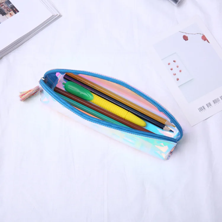 Kawaii Laser PencilsBags 1 шт./распродажа новые скидки чехол для карандашей девочек прочные